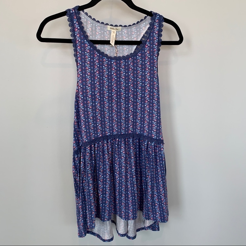 Matilda Jane Beyond The Horizon Tank Top Sz M NWT
